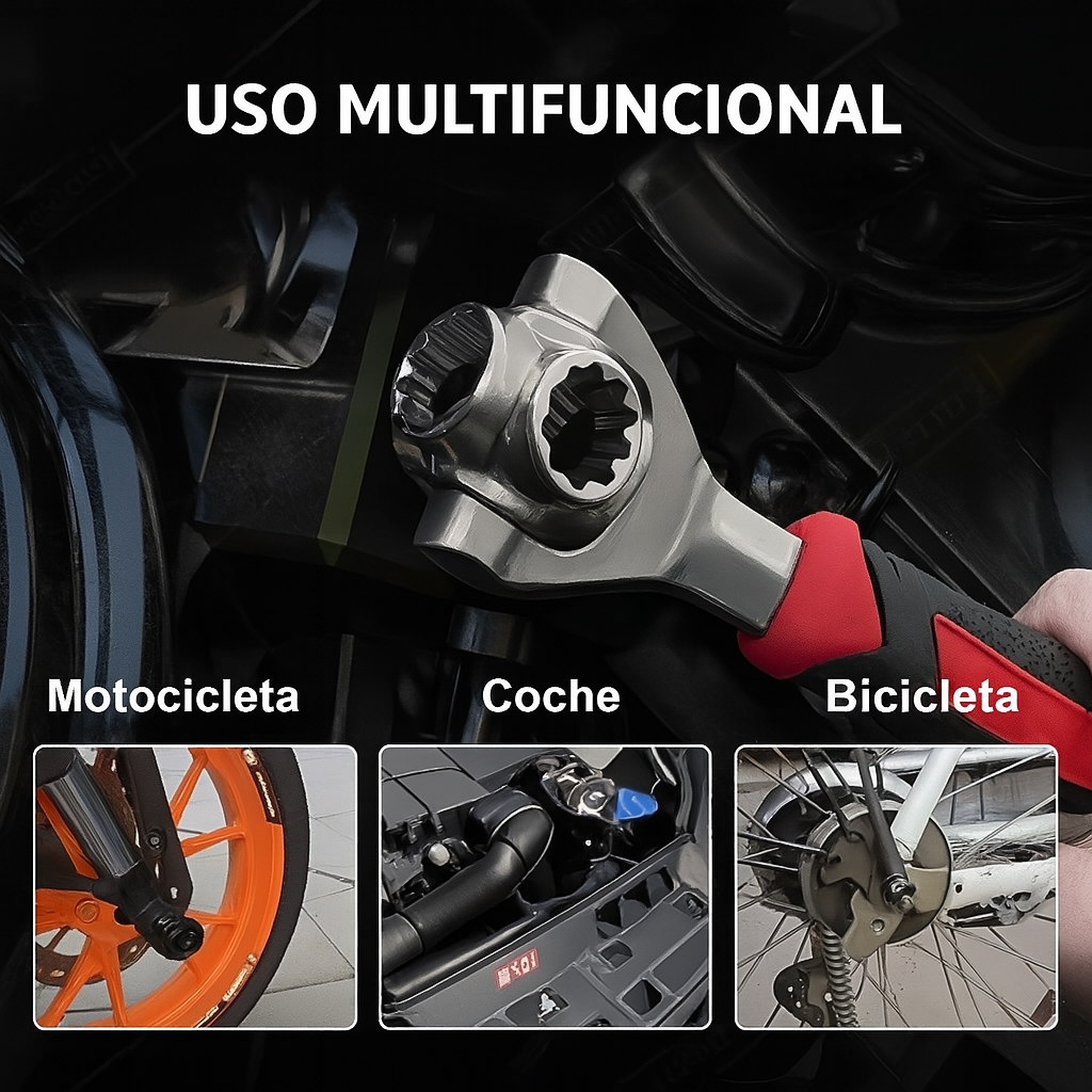 La Solución Ligera y Completa: 48 Herramientas en una Sola Llave